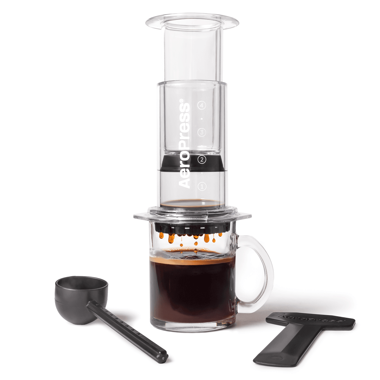 AeroPress Coffee Maker - Clear