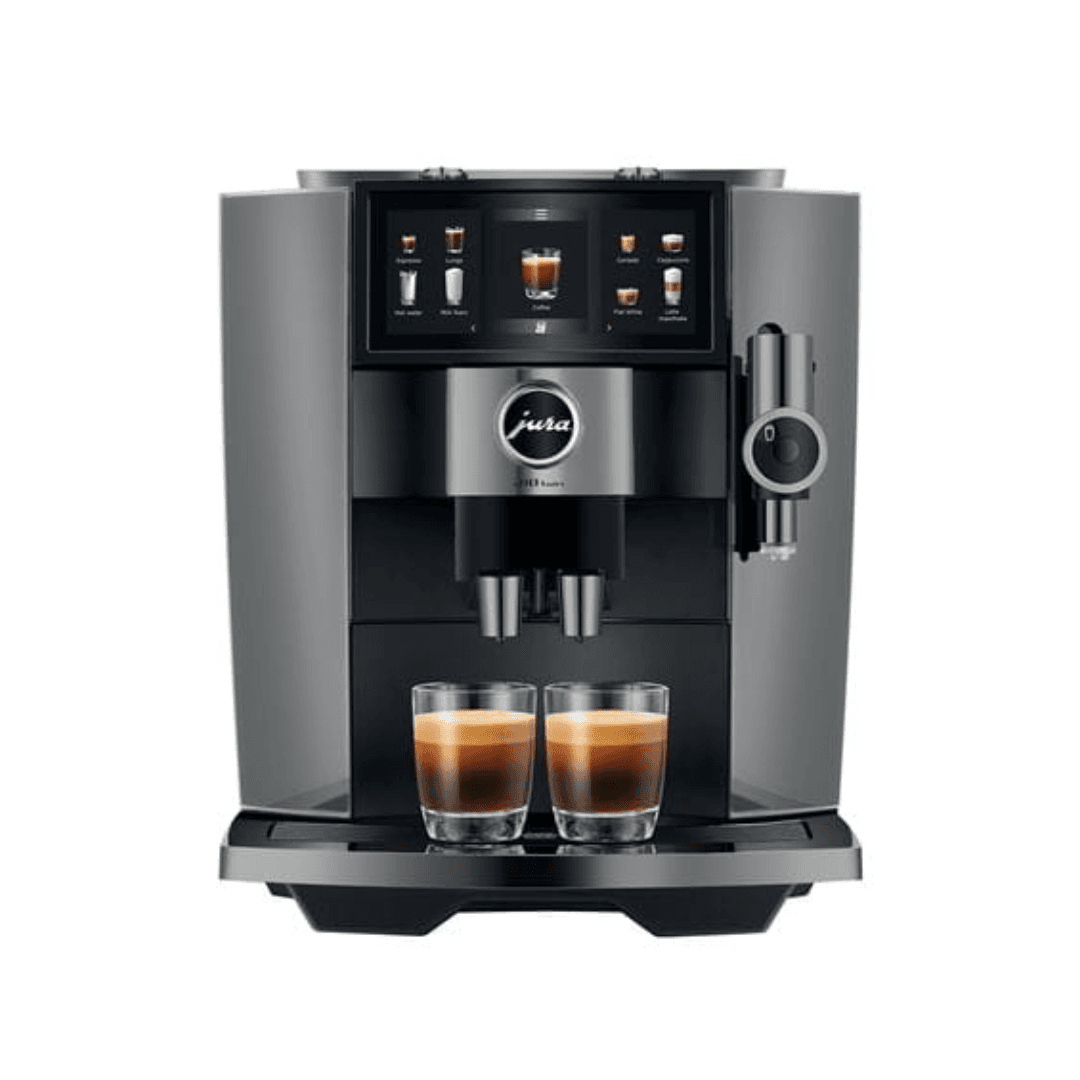 JURA J10 Twin 15723 Diamond Onyx Bean-to-Cup Coffee Machine
