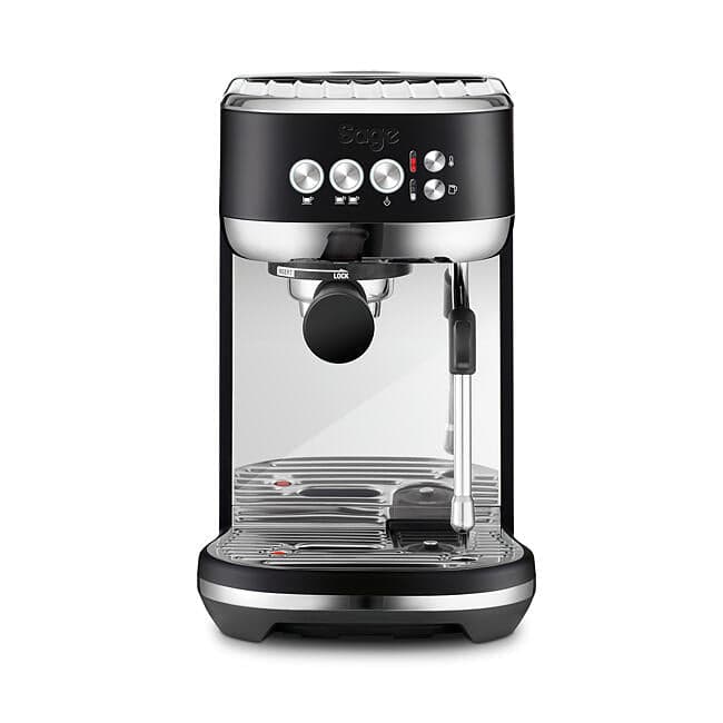 SAGE The Bambino Plus Coffee Machine Truffle Black SES500BTR4GUK1