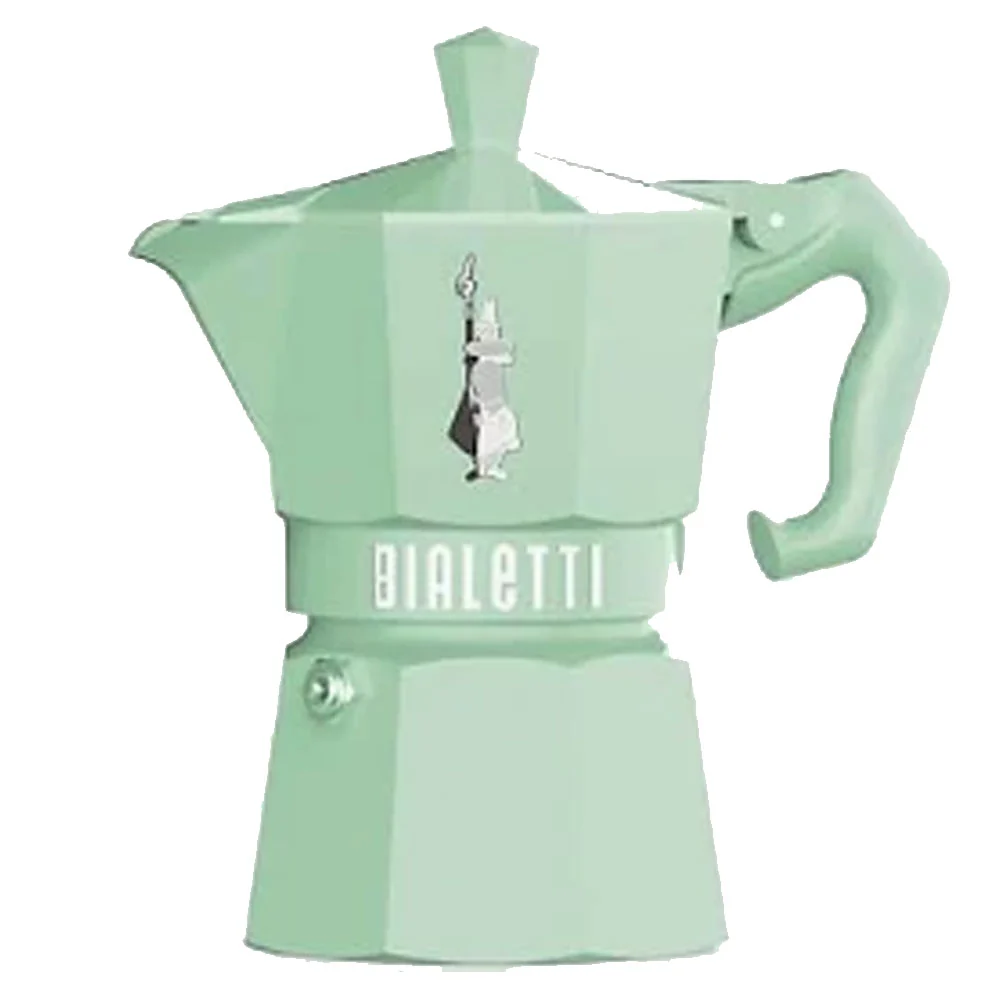 Bialetti Moka Express Exclusive 3 Cup - Green