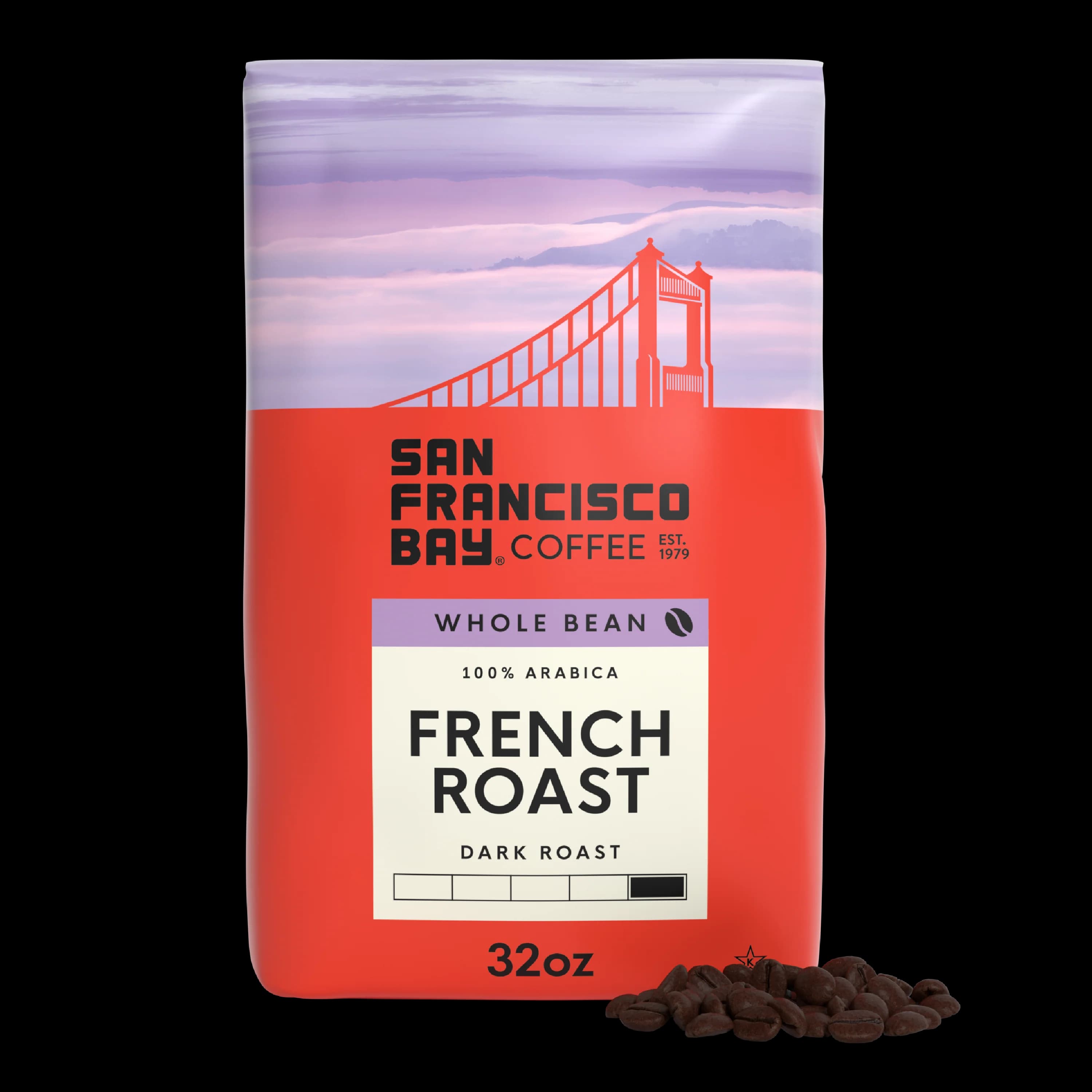 French Roast Whole Bean, 2 lb Bag