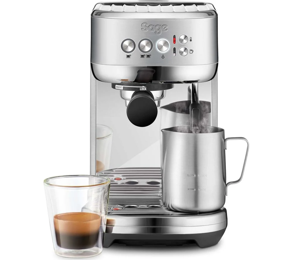 Sage The Bambino Plus Coffee Machine - Brushed Steel