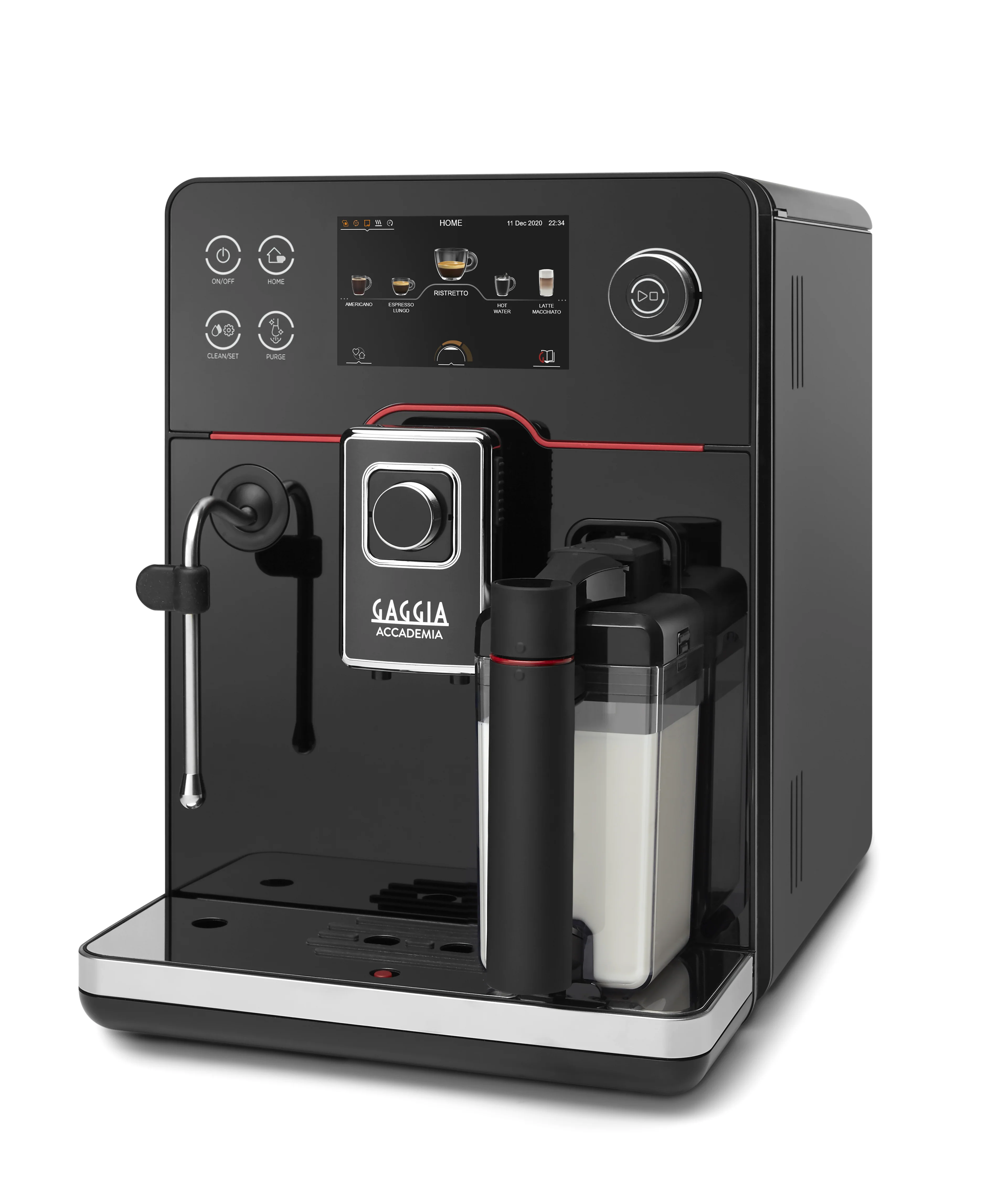 Gaggia Accademia - 120 Volt (Color: Black)