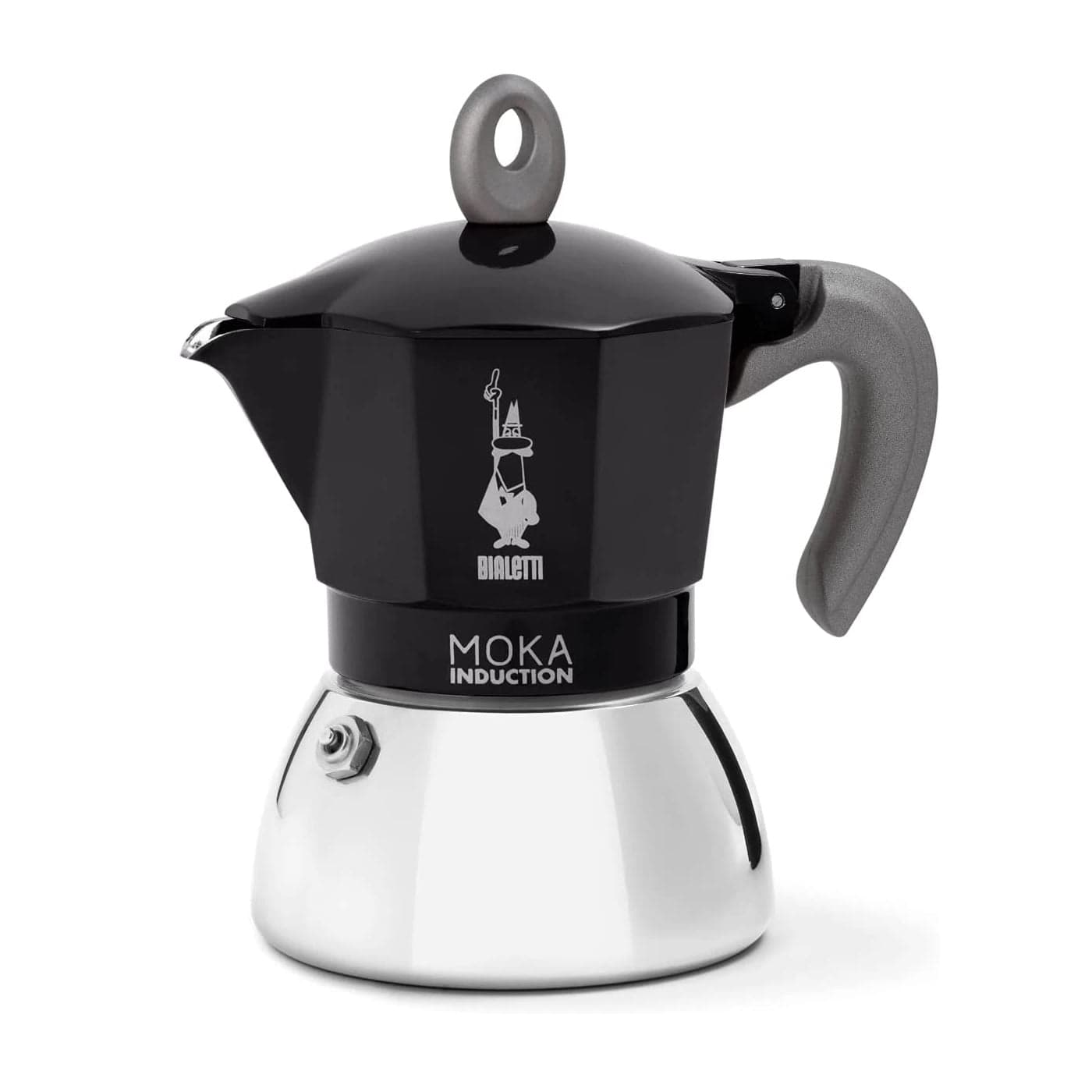 Bialetti Moka Induction 4 Cup Stovetop Coffee Maker