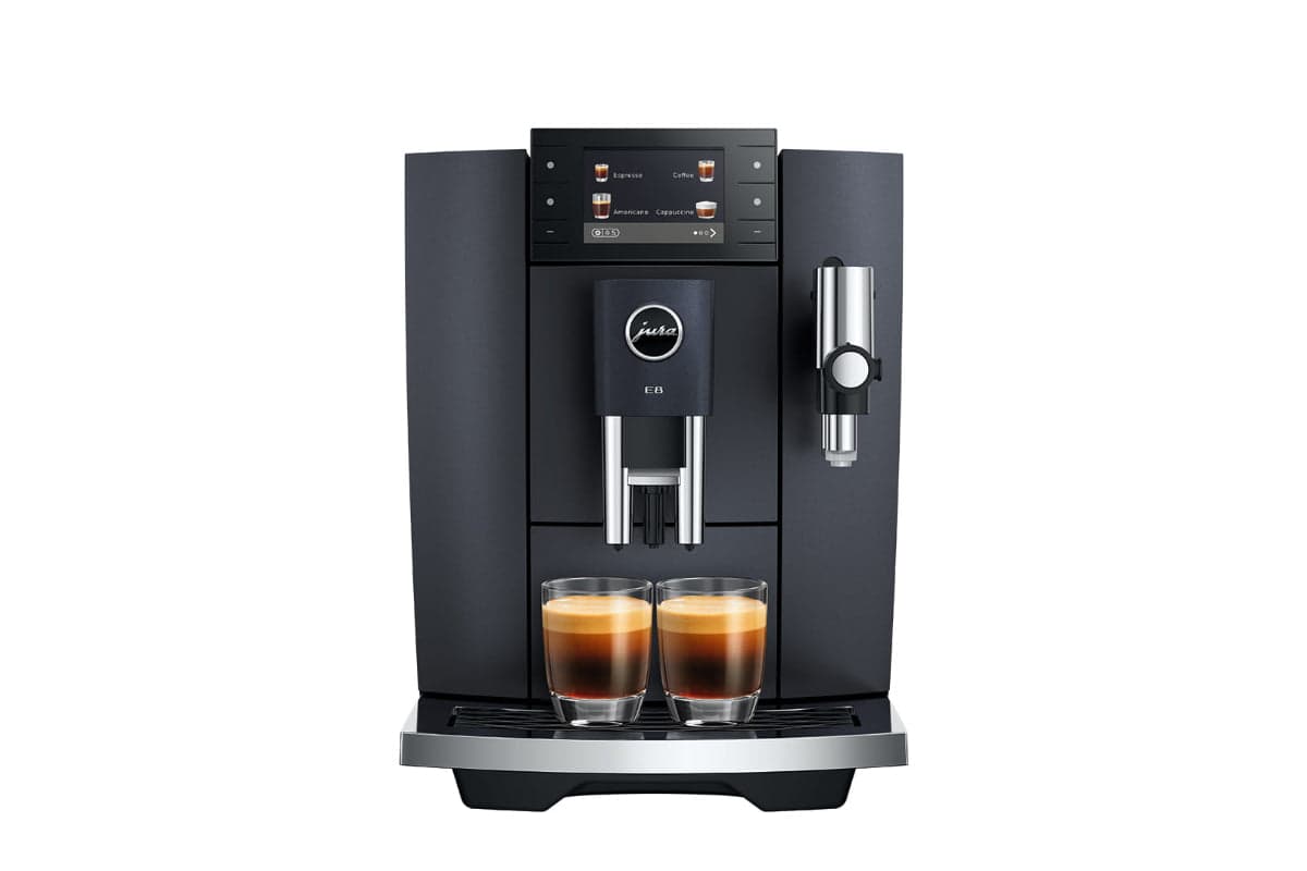 JURA E8 15840 Cosmic Black Bean-to-Cup Coffee Machine