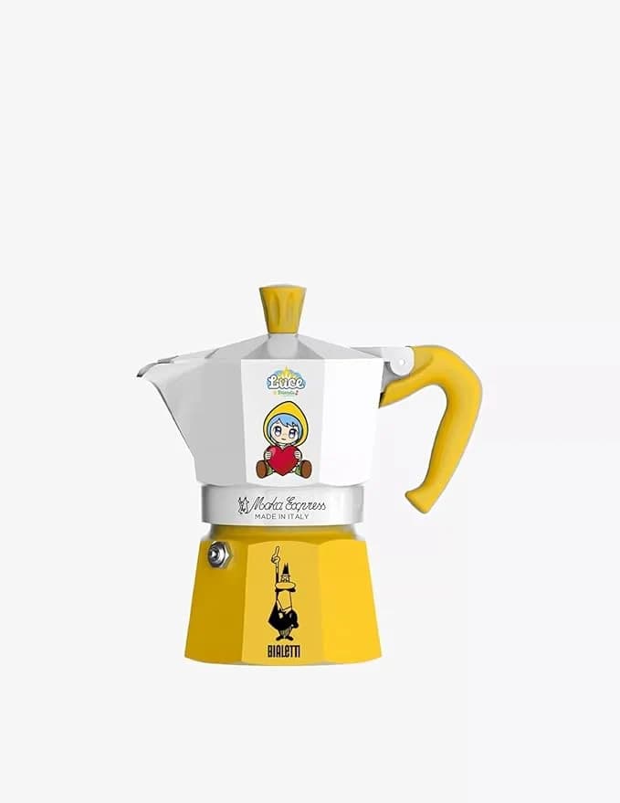 Bialetti Moka Express Iconic Italian Stovetop Espresso Maker (Black, 6 Cups)