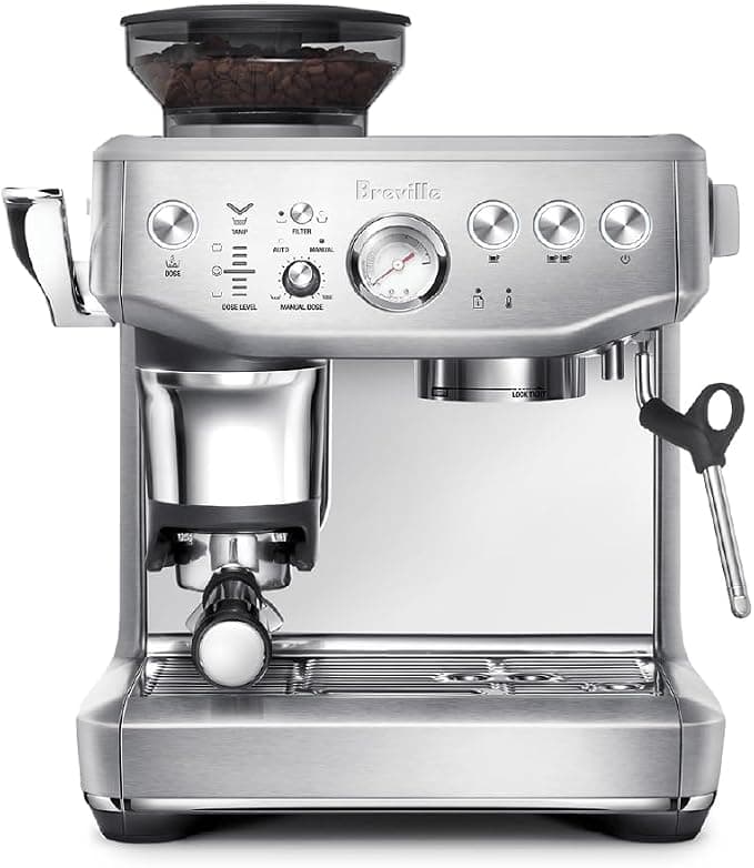 Breville BES876BSS Barista Express Impress, Brushed Stainless Steel