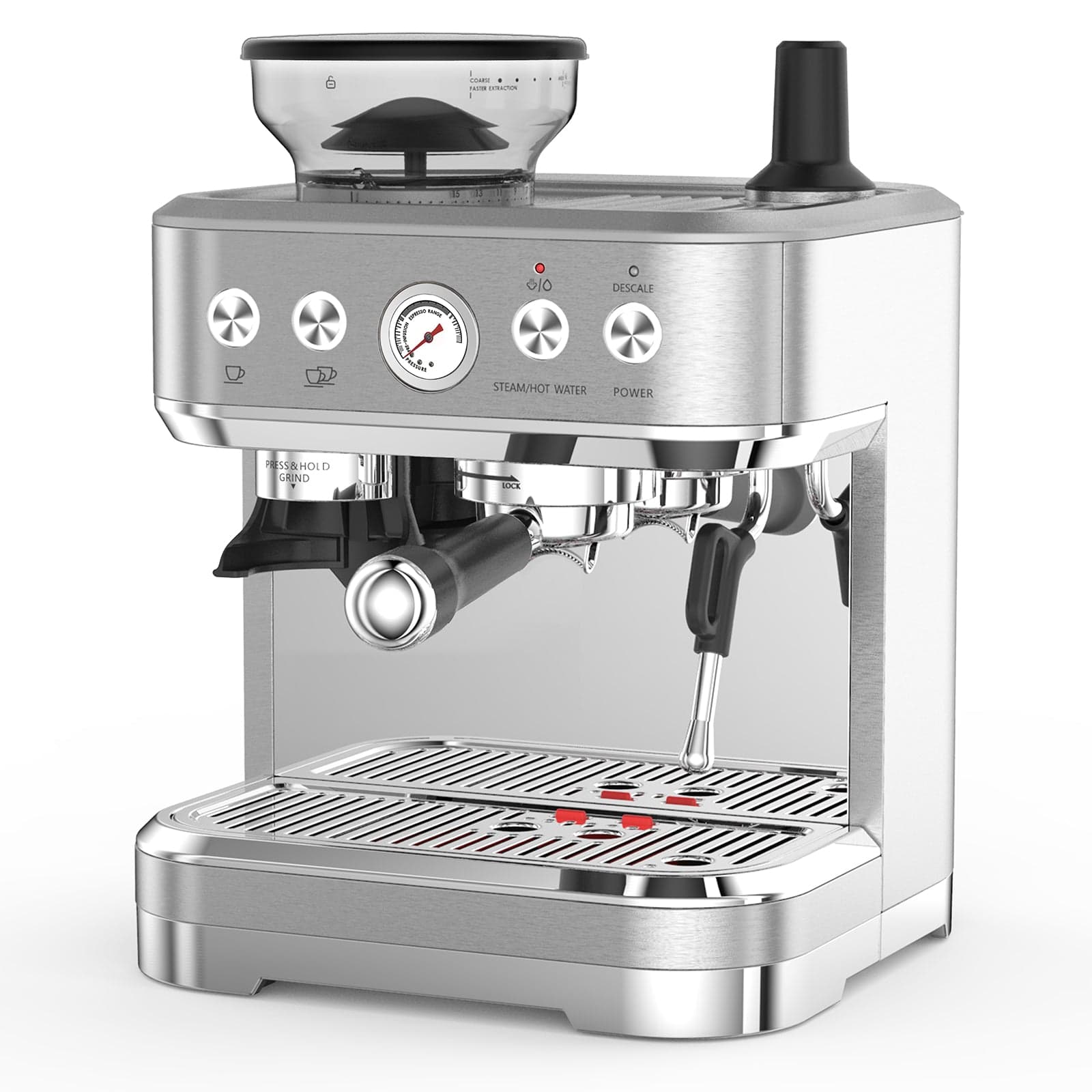 Garvee All-in-One Espresso Machine with Milk Frother