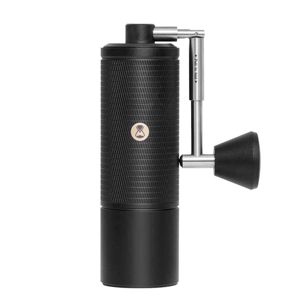 TIMEMORE C5 Pro Manual Coffee Grinder – 30g, 42mm CNC Stainless Burr, Precise 0.031mm Adjustments, Matte Black
