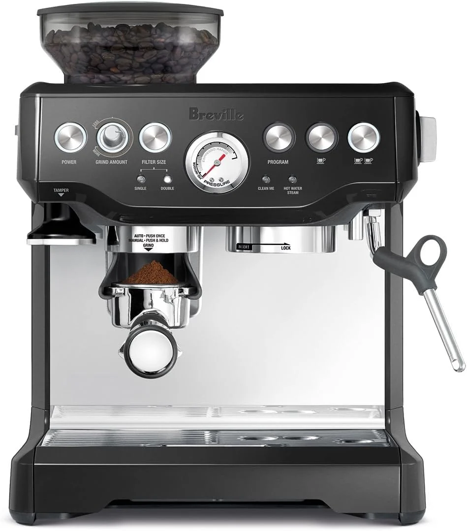 Breville Barista Express Espresso Machine BES870BSXL, Black Sesame