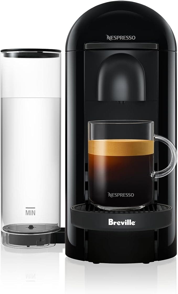Nespresso Vertuo Plus Coffee and Espresso Maker by Breville - Ink Black