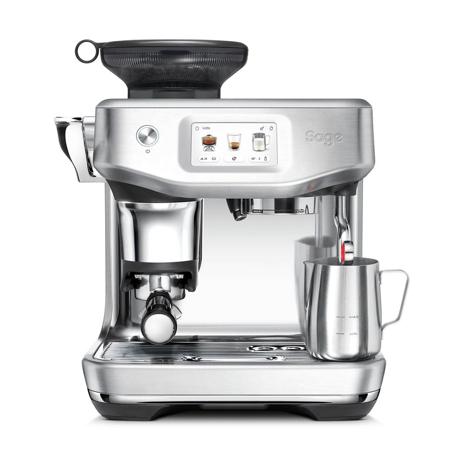 Sage Barista Touch Impress Bean to Cup Coffee Machine SES882BSS4GUK1