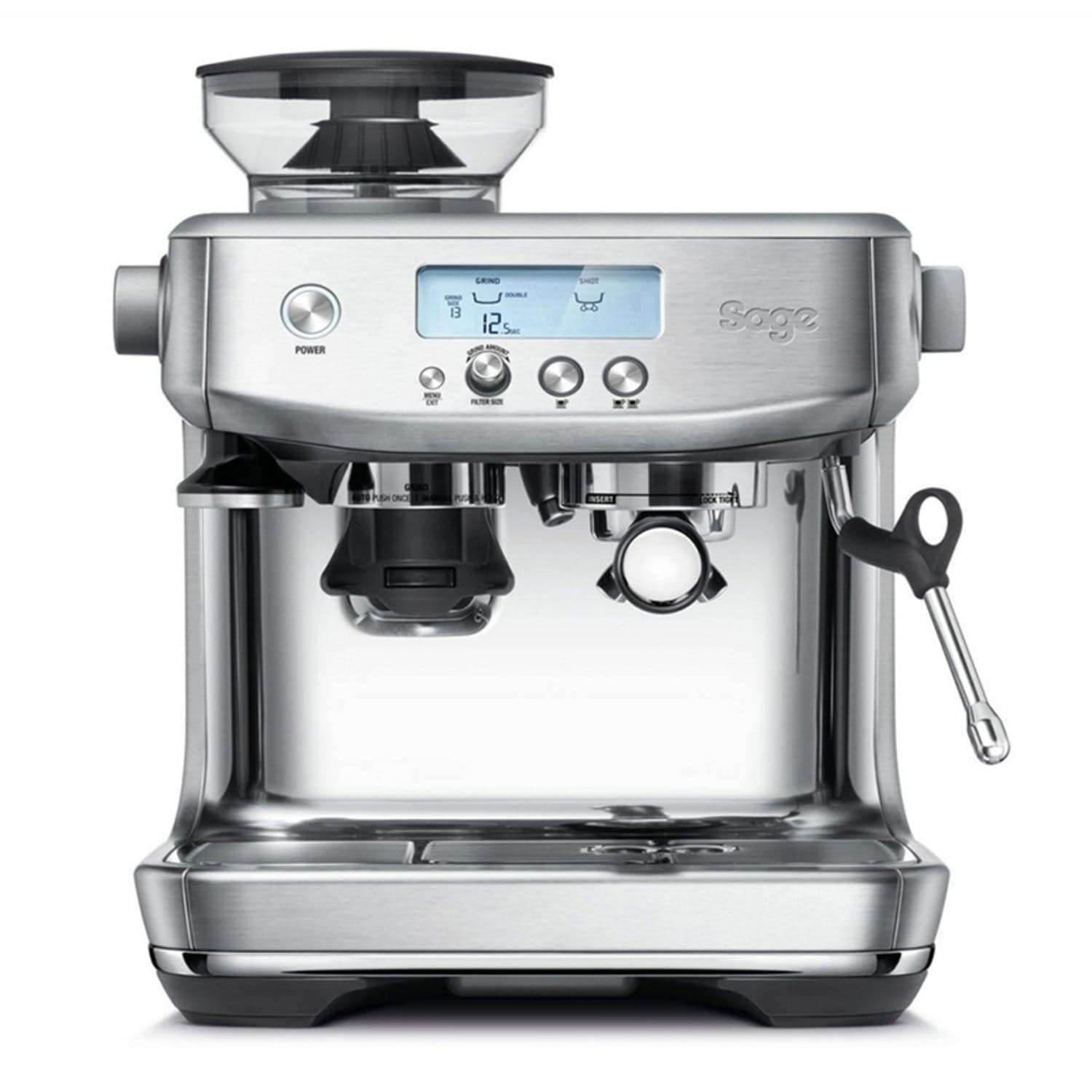 Sage The Barista Pro Bean to Cup Coffee Machine SES878BSS