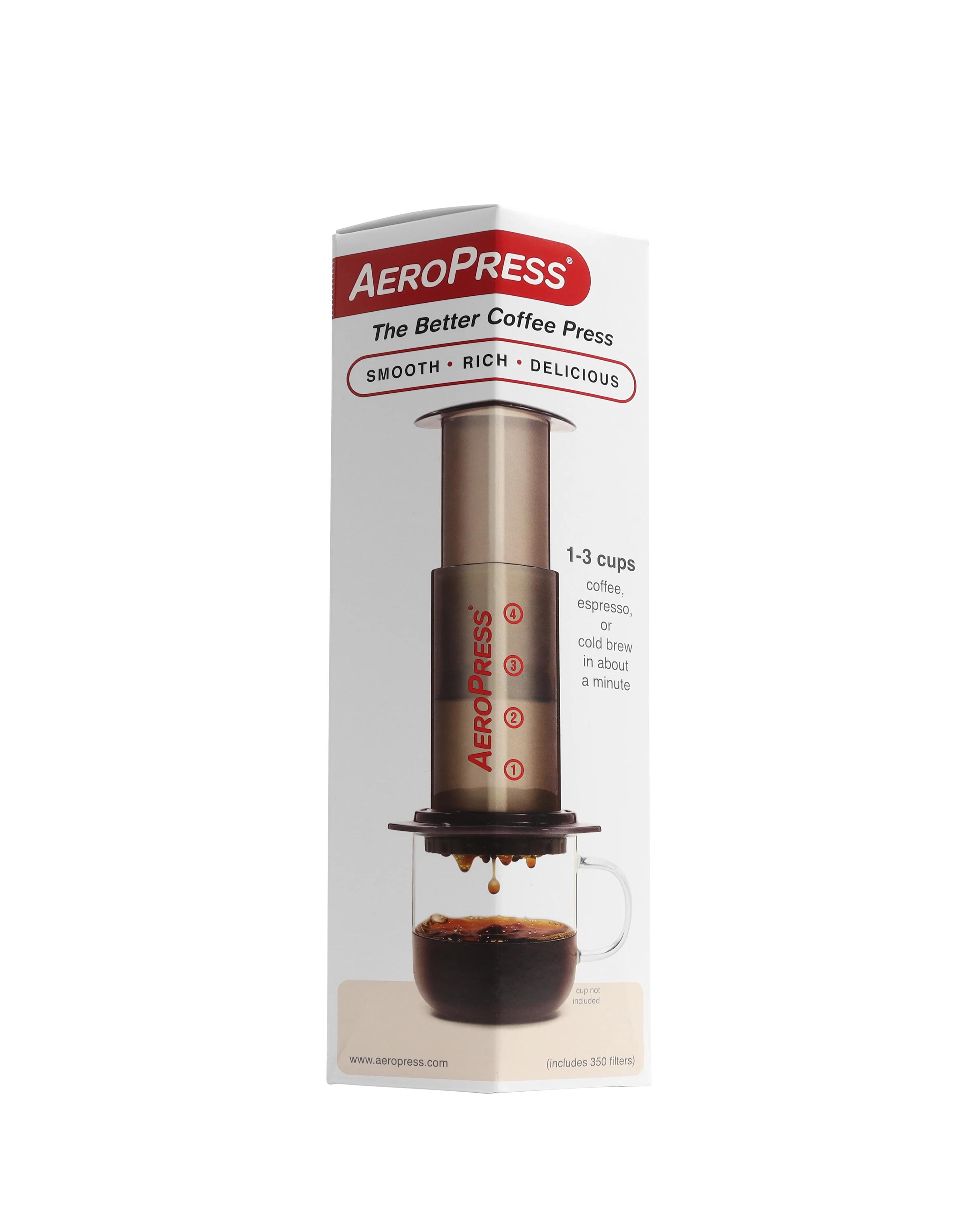 AeroPress Coffee Maker - Steel