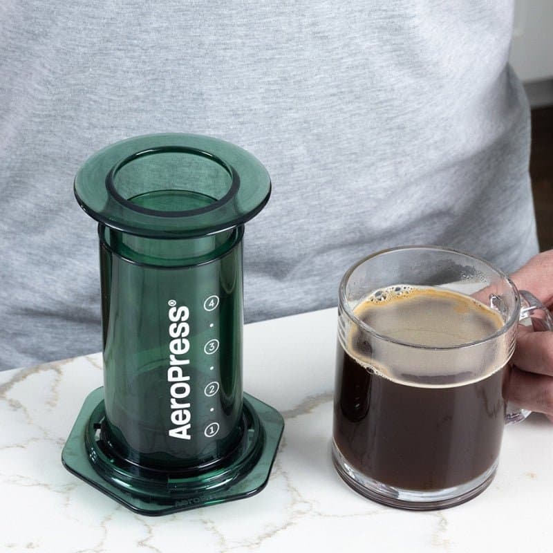 Clear Green AeroPress Coffee Maker
