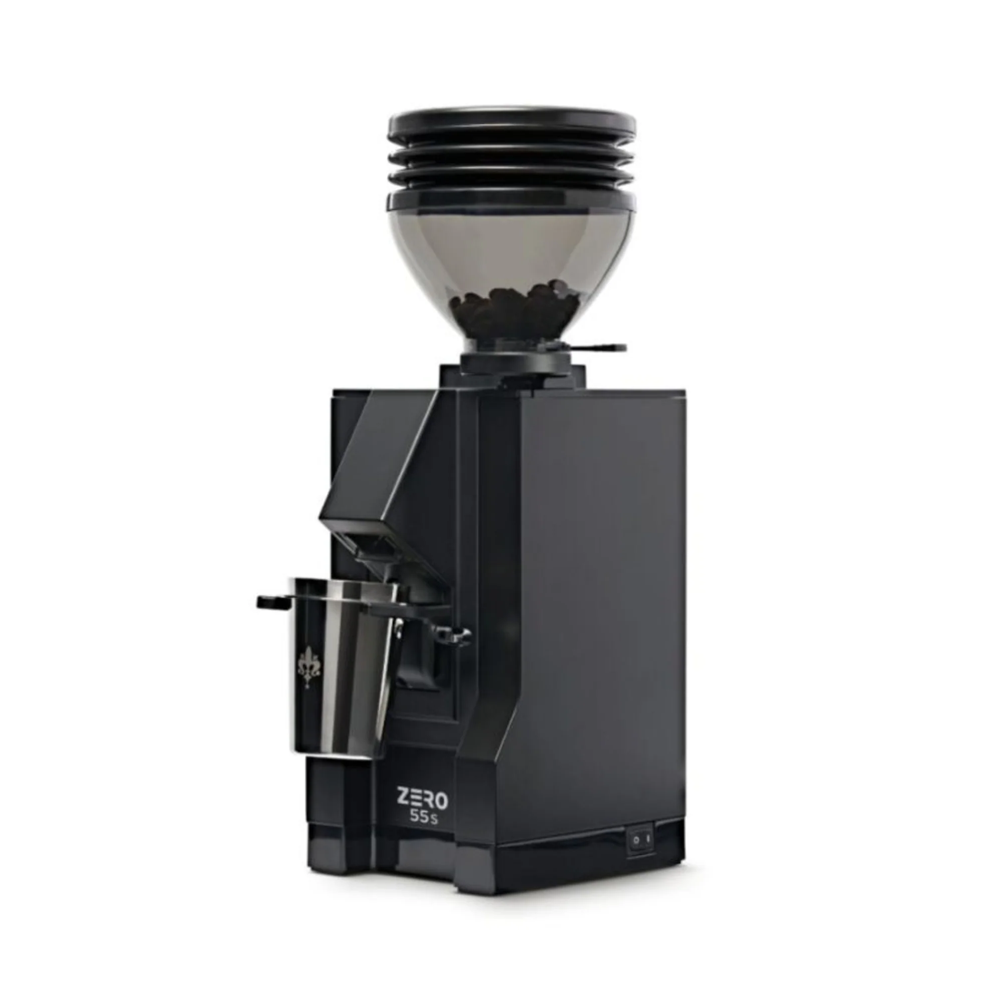 Eureka Mignon Zero 55s Low Retention Home Coffee Grinder - Black