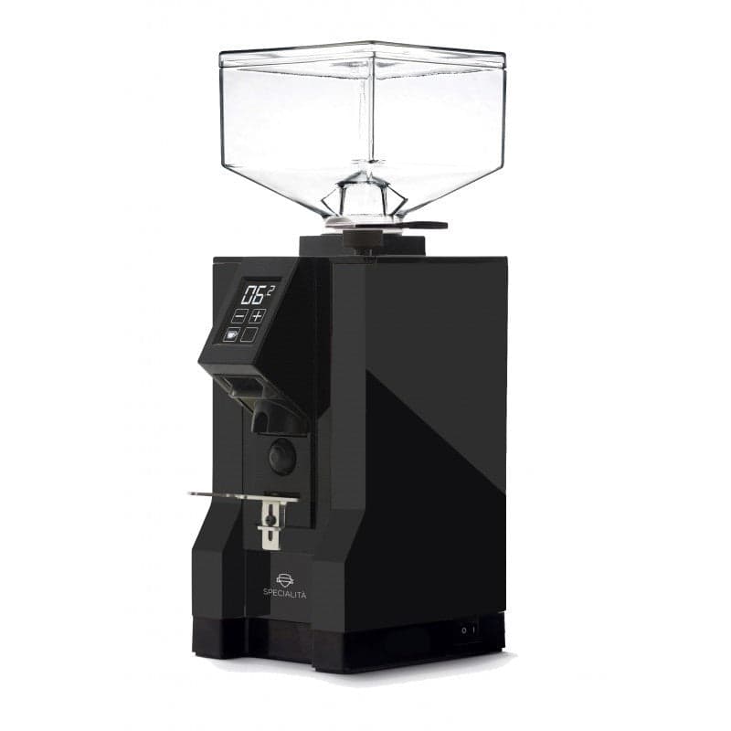 Eureka Mignon Specialita 55 Flat Burr Coffee Grinder w/Black Spout (Matte Black)
