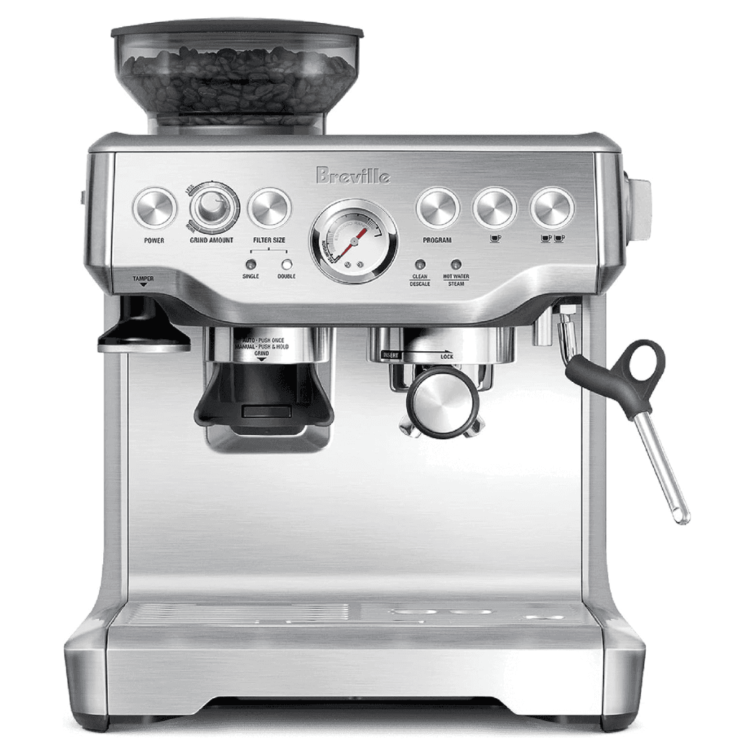 Breville Barista Express Espresso Machine, Brushed Stainless Steel