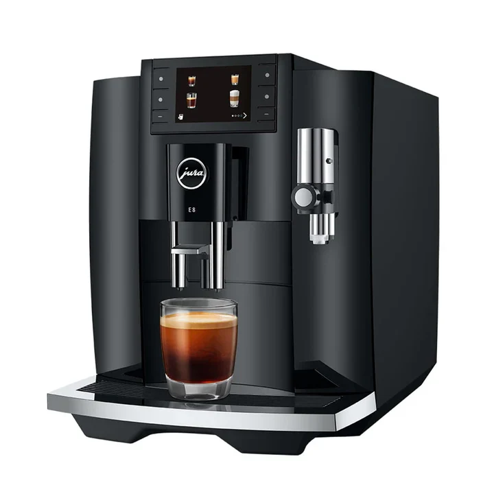 Jura E8 Automatic Espresso Machine, Piano Black (Mid Range) #15648