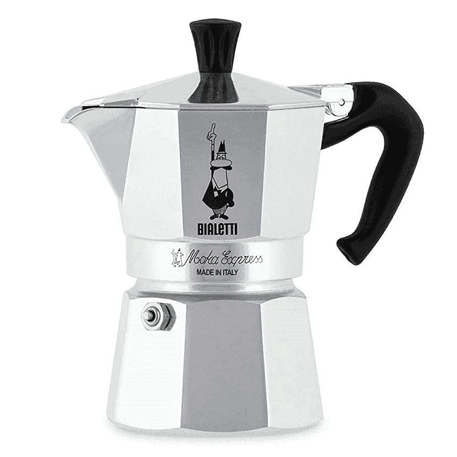Bialetti Moka Express Stove Top Espresso Maker – 3 Cup
