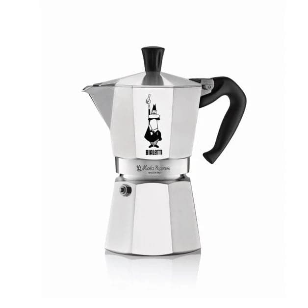 Bialetti Moka Express Aluminium Stove Top Coffee Maker (3 Cup)