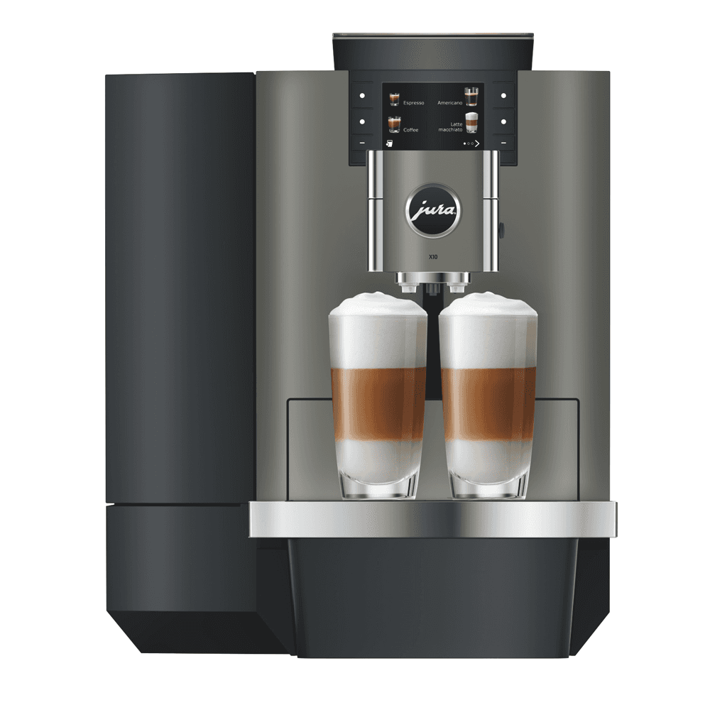 Jura X10 Coffee Machine - Dark Inox