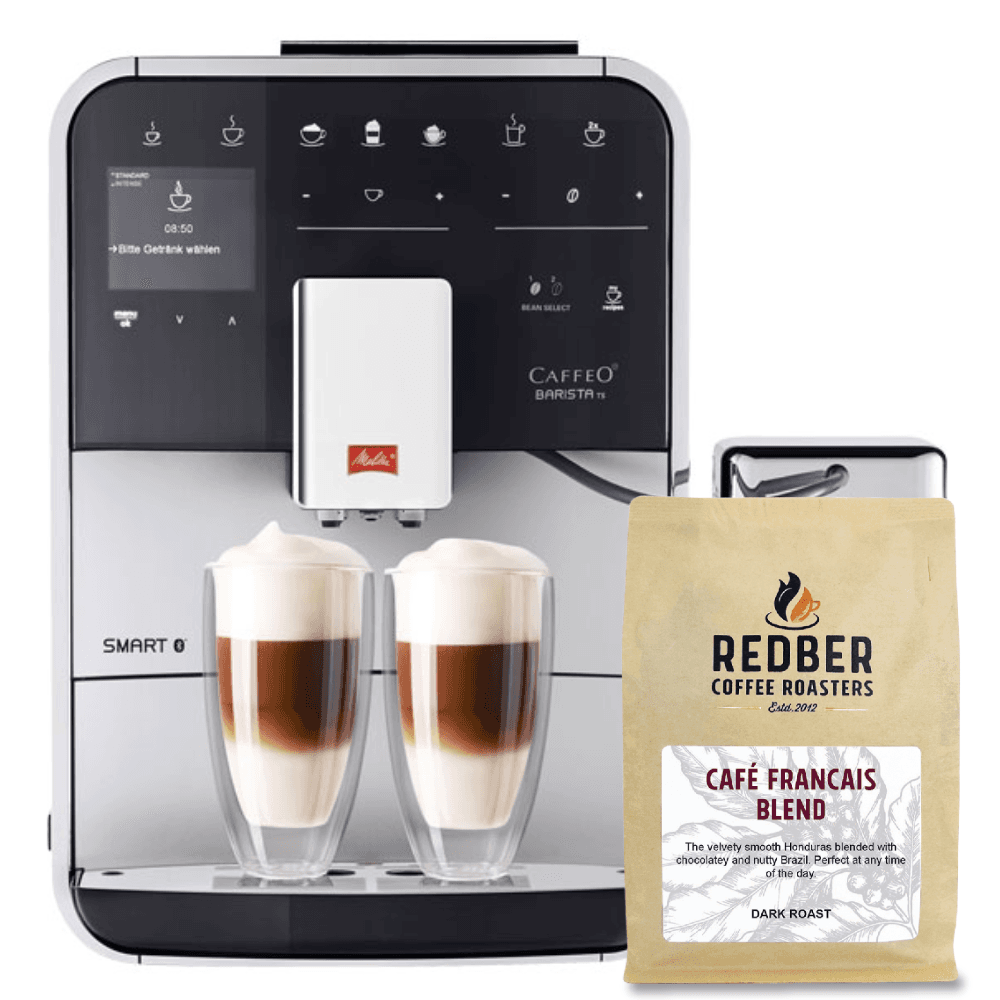 Melitta Barista TS Smart Bean To Cup Coffee Machine - Silver