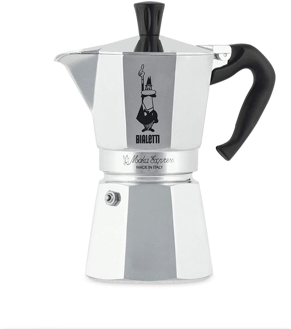 Bialetti Moka Express 3 Tazze Alluminio