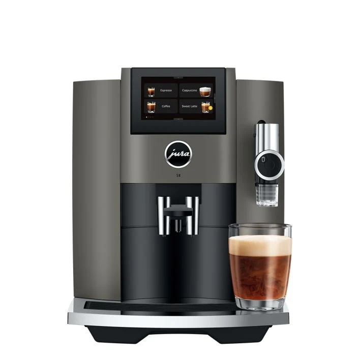 Jura S8 Super Automatic Espresso Machine - Chrome