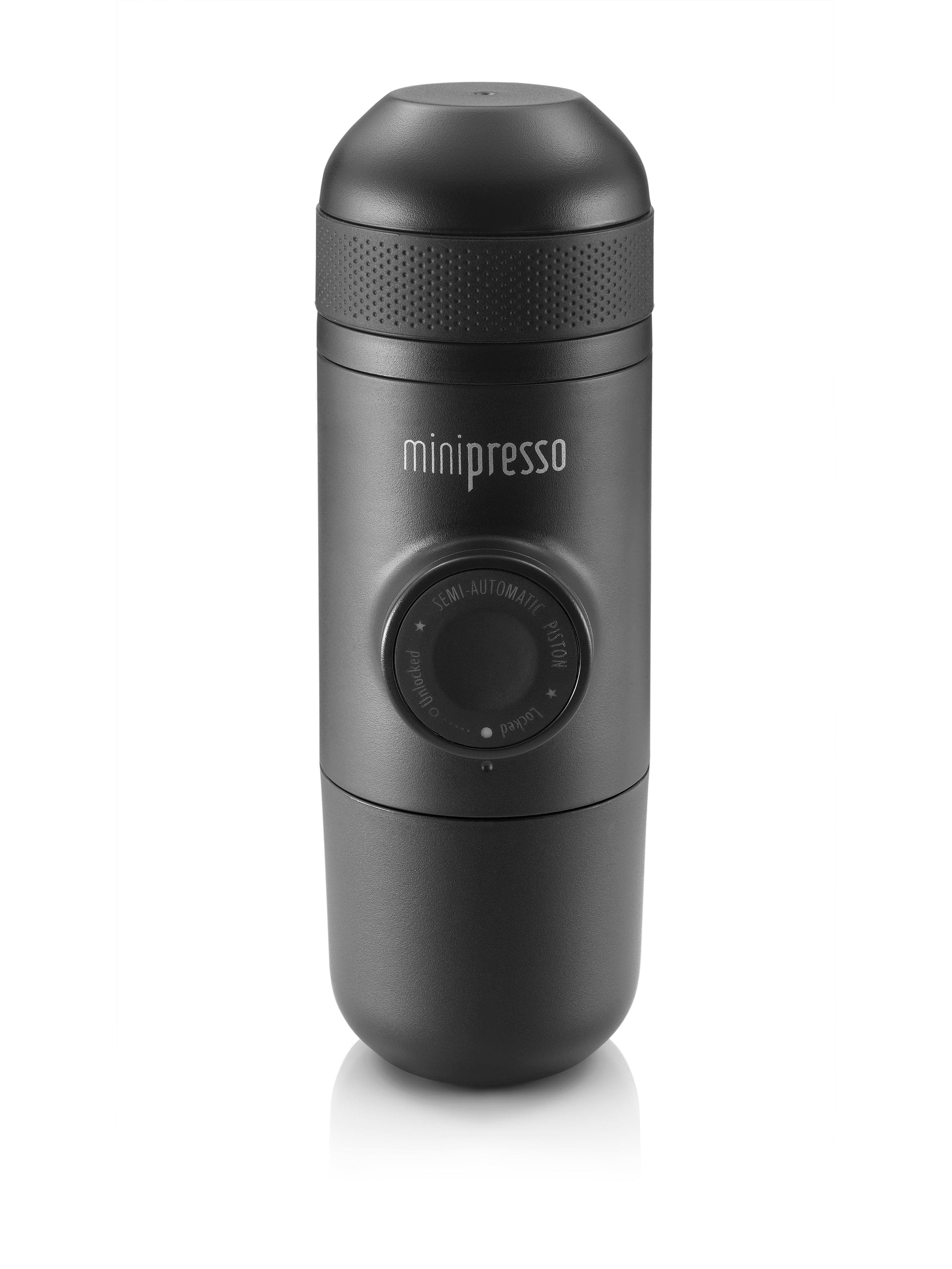 WACACO Minipresso GR, Portable Espresso Machine, Compatible Ground Coffee, Hand Coffee Make, Travel Gadgets, Manually Operated, Perfect for Camping
