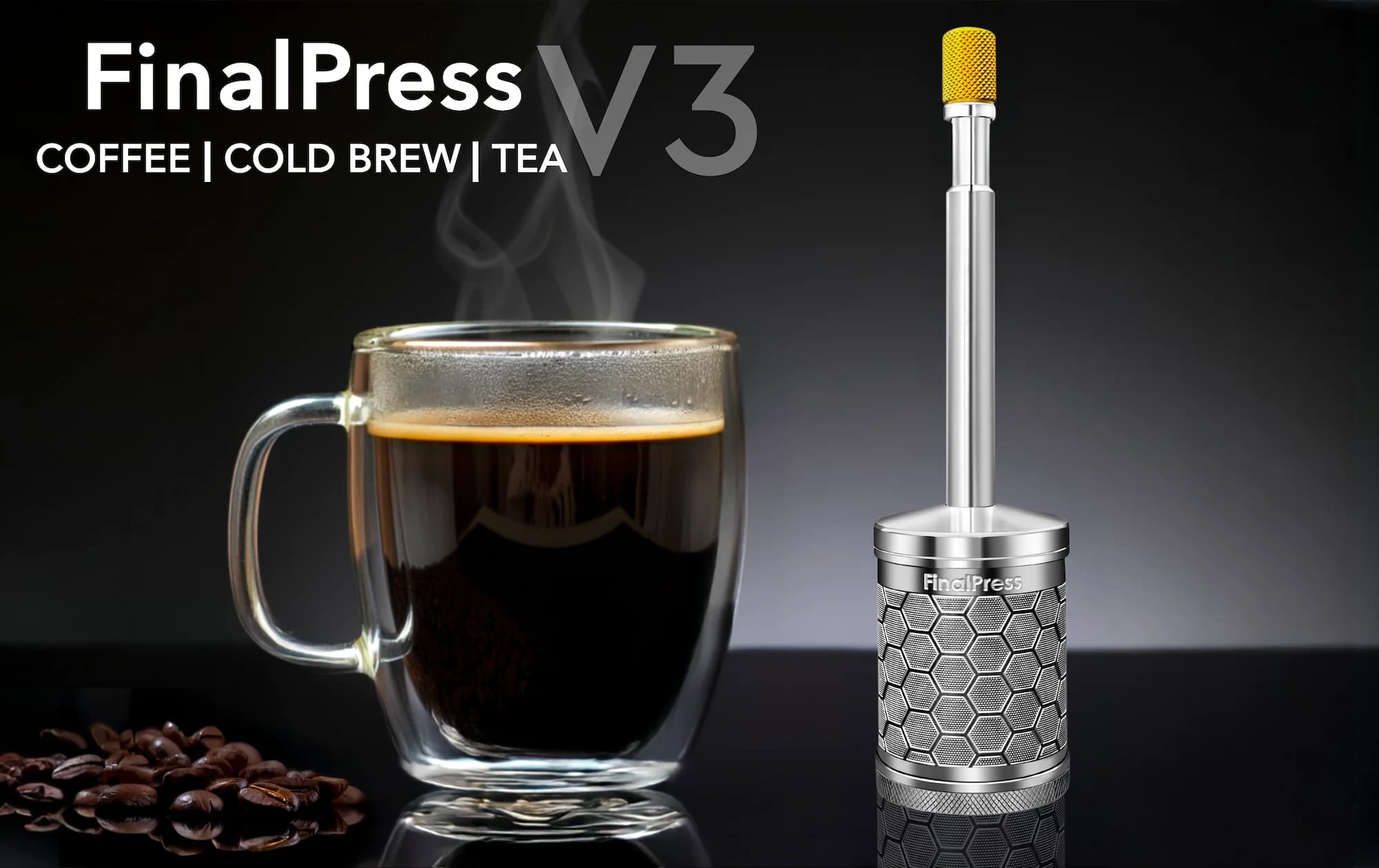 FinalPress Coffee and Tea Maker V3