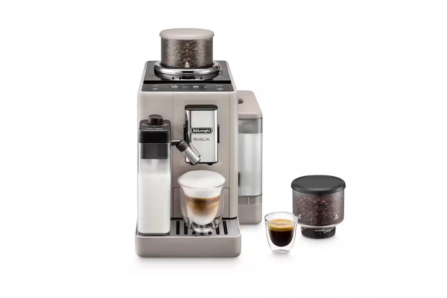 DeLonghi Rivelia Auto Bean Coffee Machine Black EXAM440.55.B