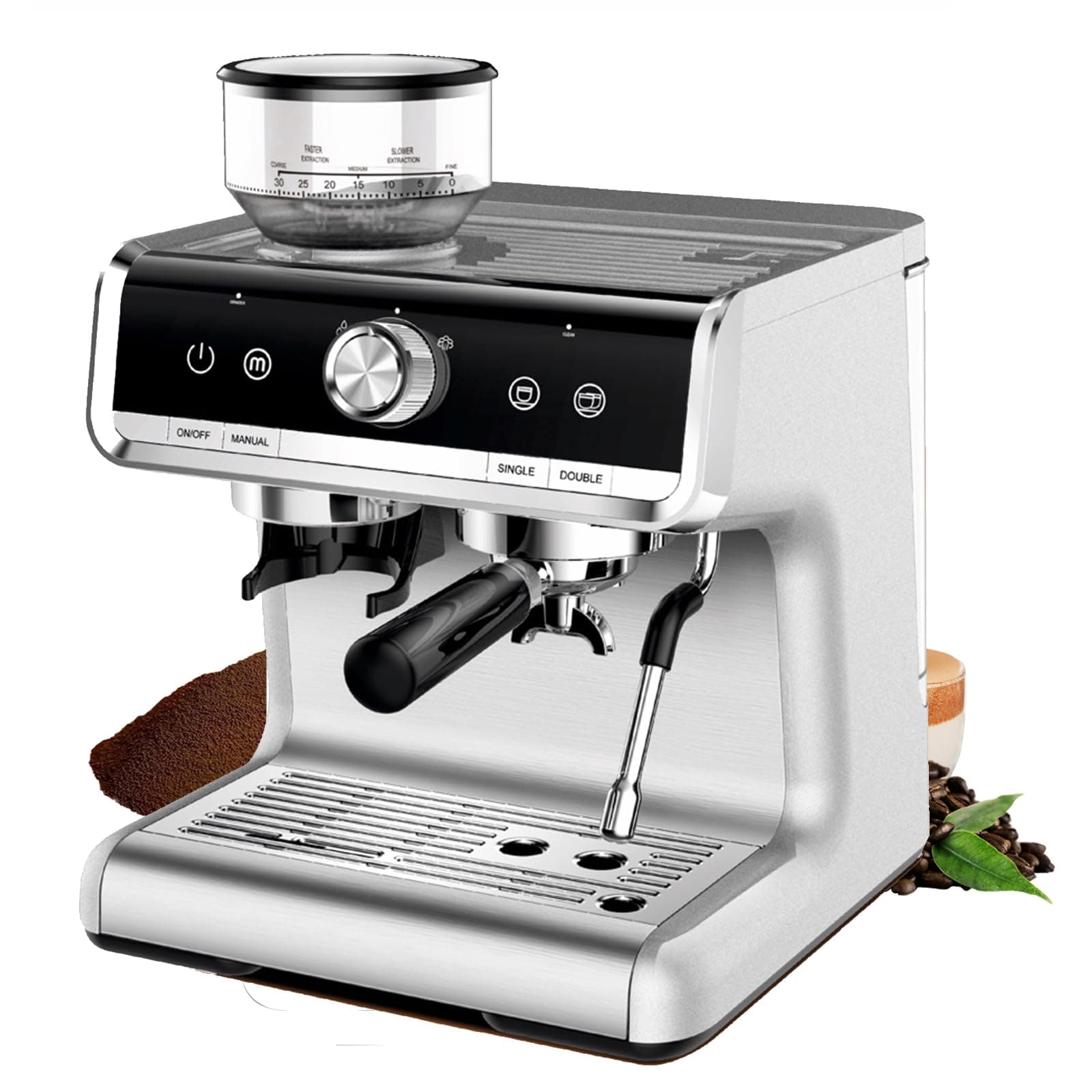 Garvee Espresso Coffee Machine with Grinder