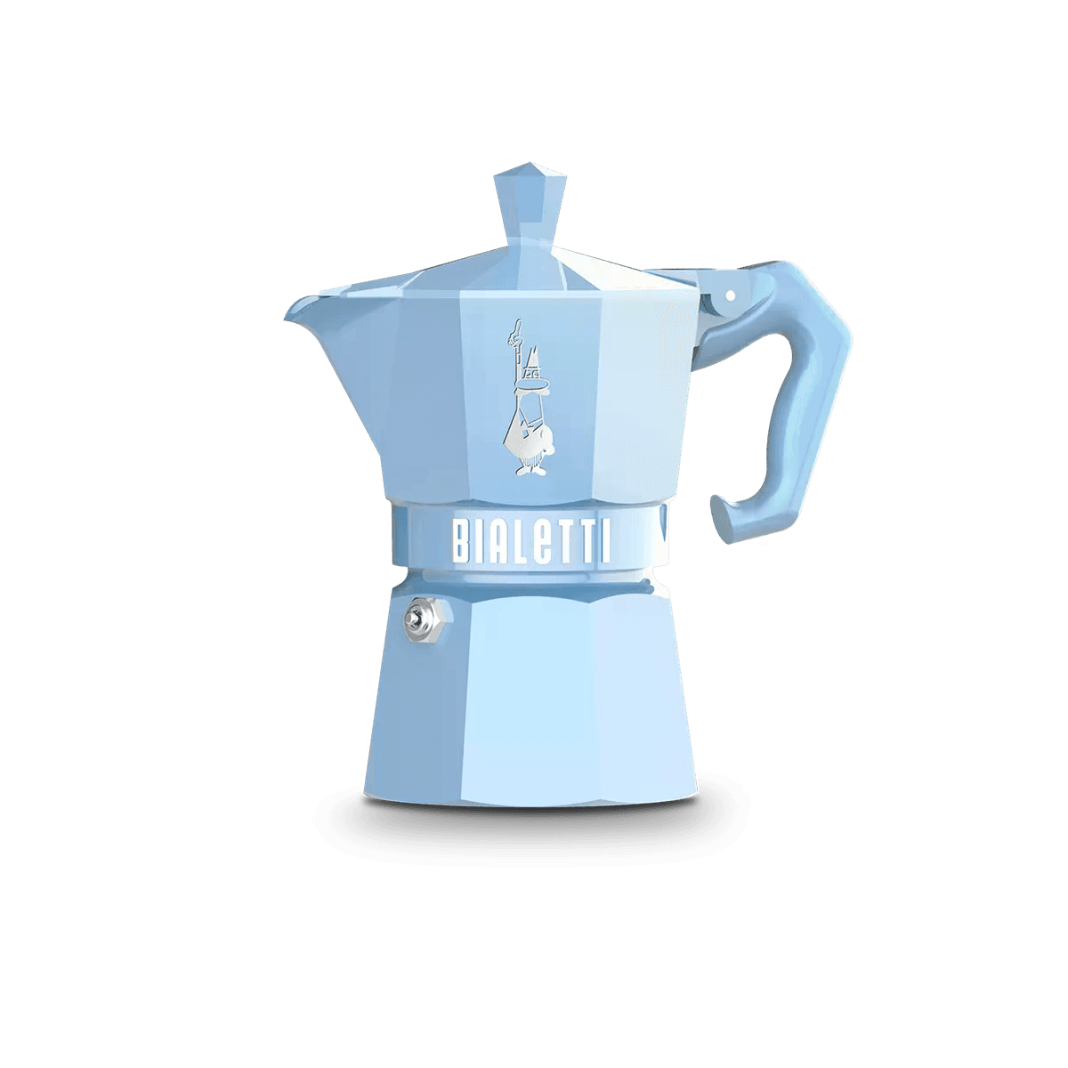 Moka Exclusive 6 cup Blue Bialetti