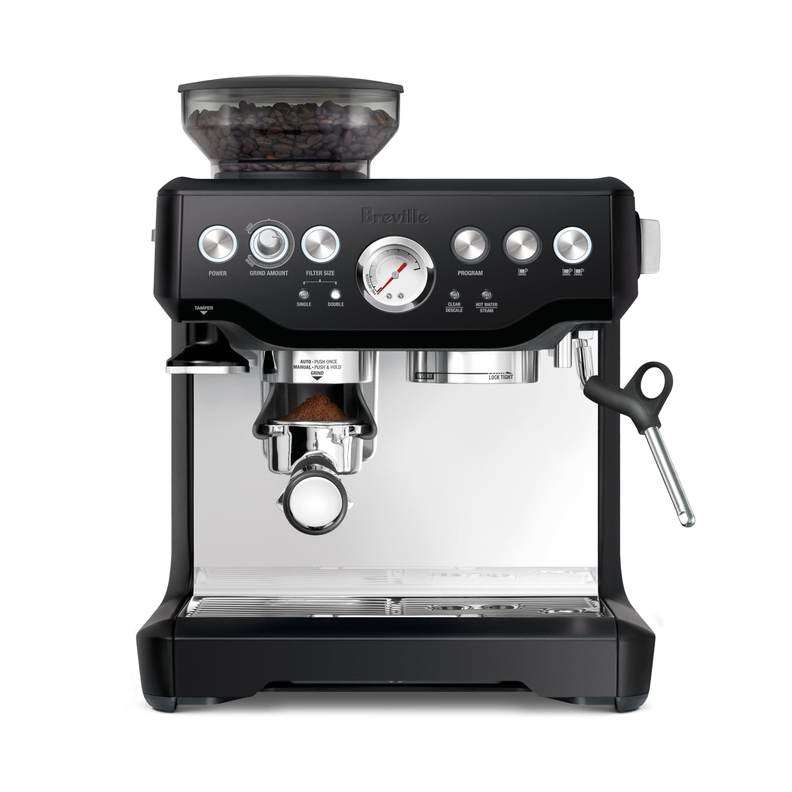 Breville Barista Express BES870BTR Espresso Machine – Black Truffle