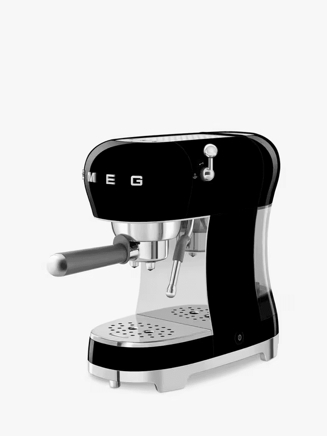 Smeg Ecf02 Espresso Coffee Machine With Steam Wand