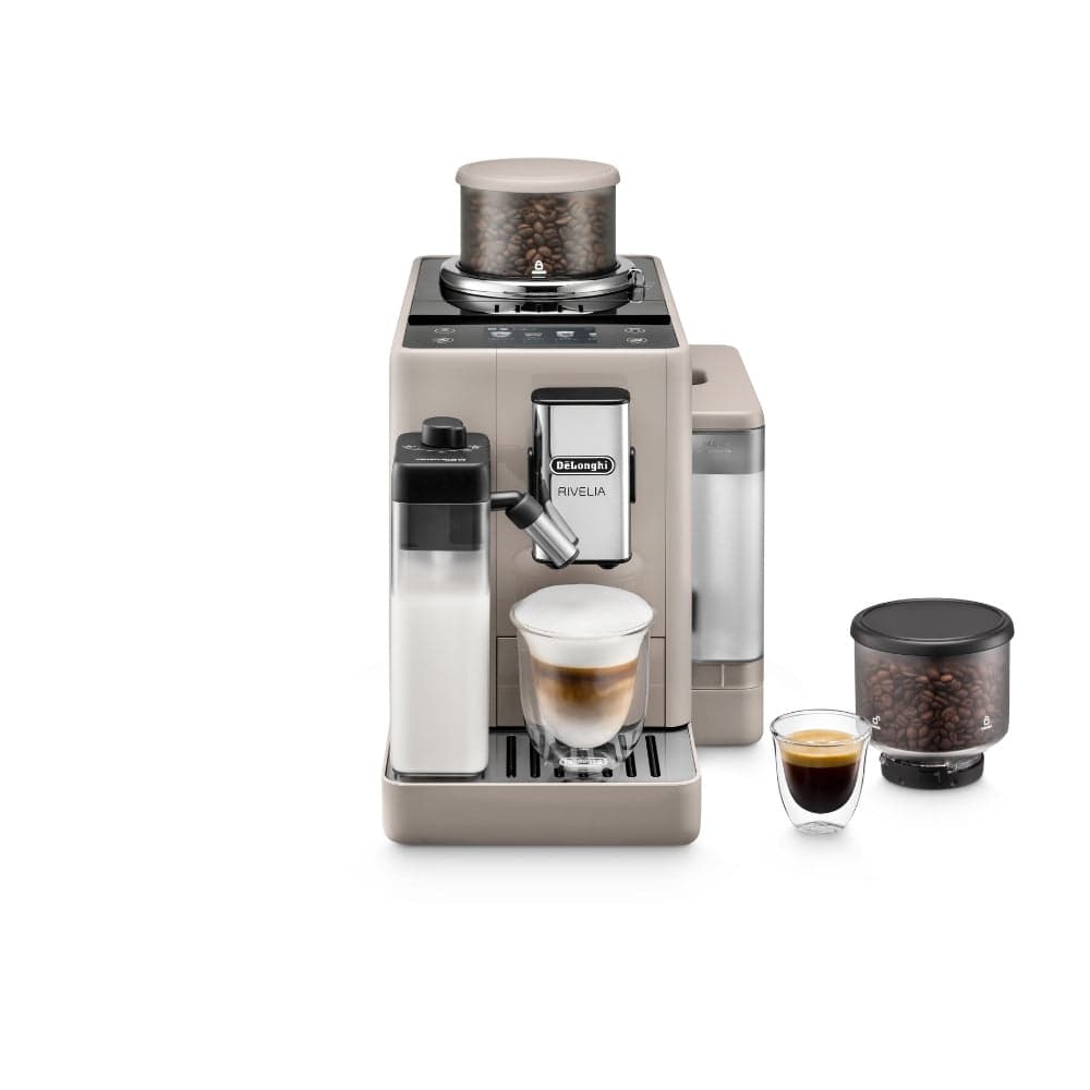 De'Longhi Rivelia Automatic Espresso Machine – Sand Beige