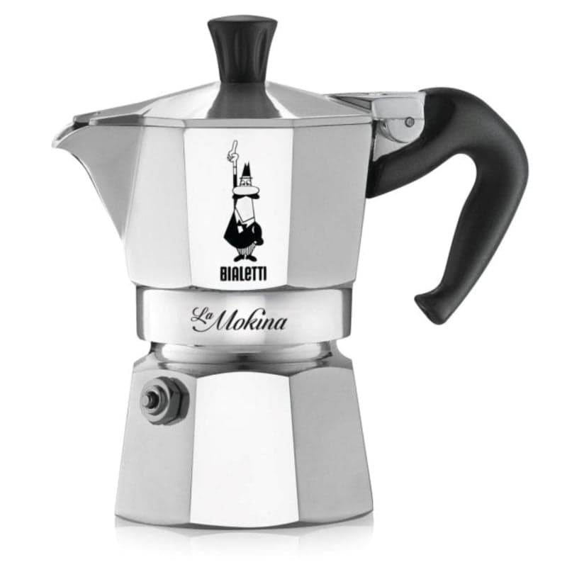 Bialetti La Mokina Moka Express ½ Cup (40 ml) Stovetop Coffee Maker