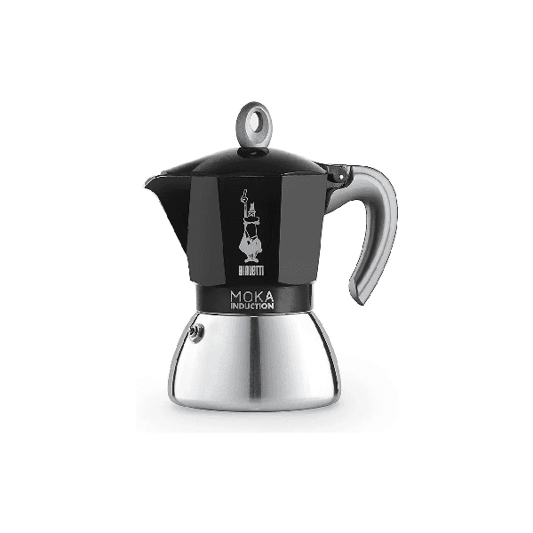 Bialetti Moka Induction Espresso Maker Red - 2 Cup, 4 Cup and 6 Cup