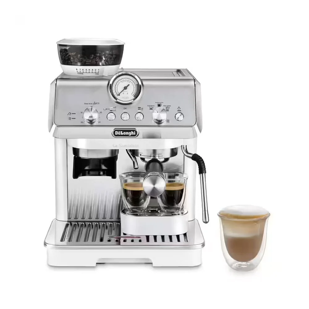 Delonghi La Specialista Arte Bean to Cup Espresso Coffee Machine in White EC9155W